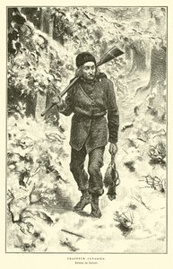 Canadian Trapper by Charles Edouard Delort